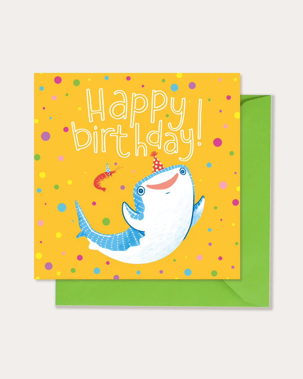 Birthday Whale Shark Greetings Card